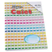Super Caiet foaie velina A5, 80 file, Casa Tipografica