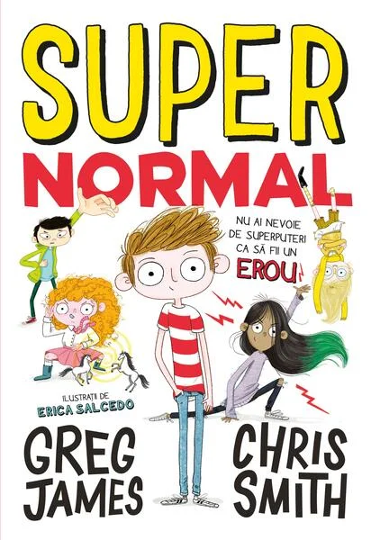 Super normal (Vol. 1) - Paperback brosat - Greg James, Chris Smith - Litera