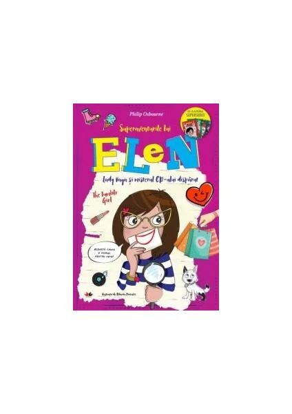 Superaventurile lui Elen. Lady Vaga și misterul CD-ului dispărut - Hardcover - Philip Osbourne - Litera