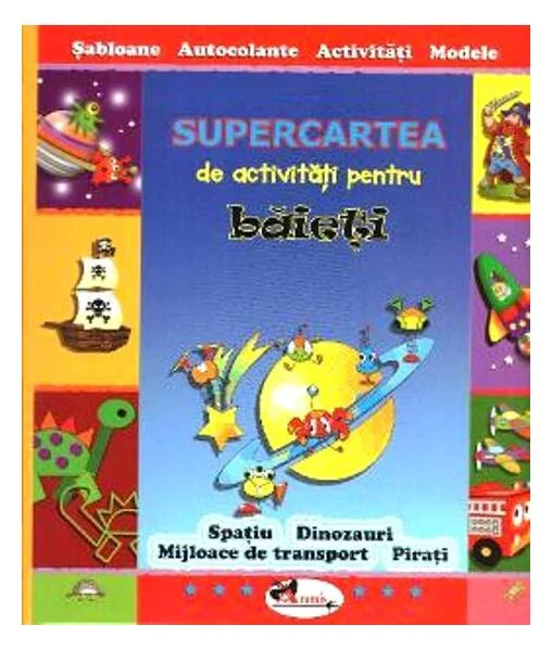 Supercartea de activităţi pentru băieţi - Hardcover - *** - Aramis