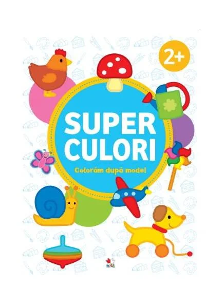 Superculori. Colorăm după model 2+ - Paperback brosat - *** - Litera mică