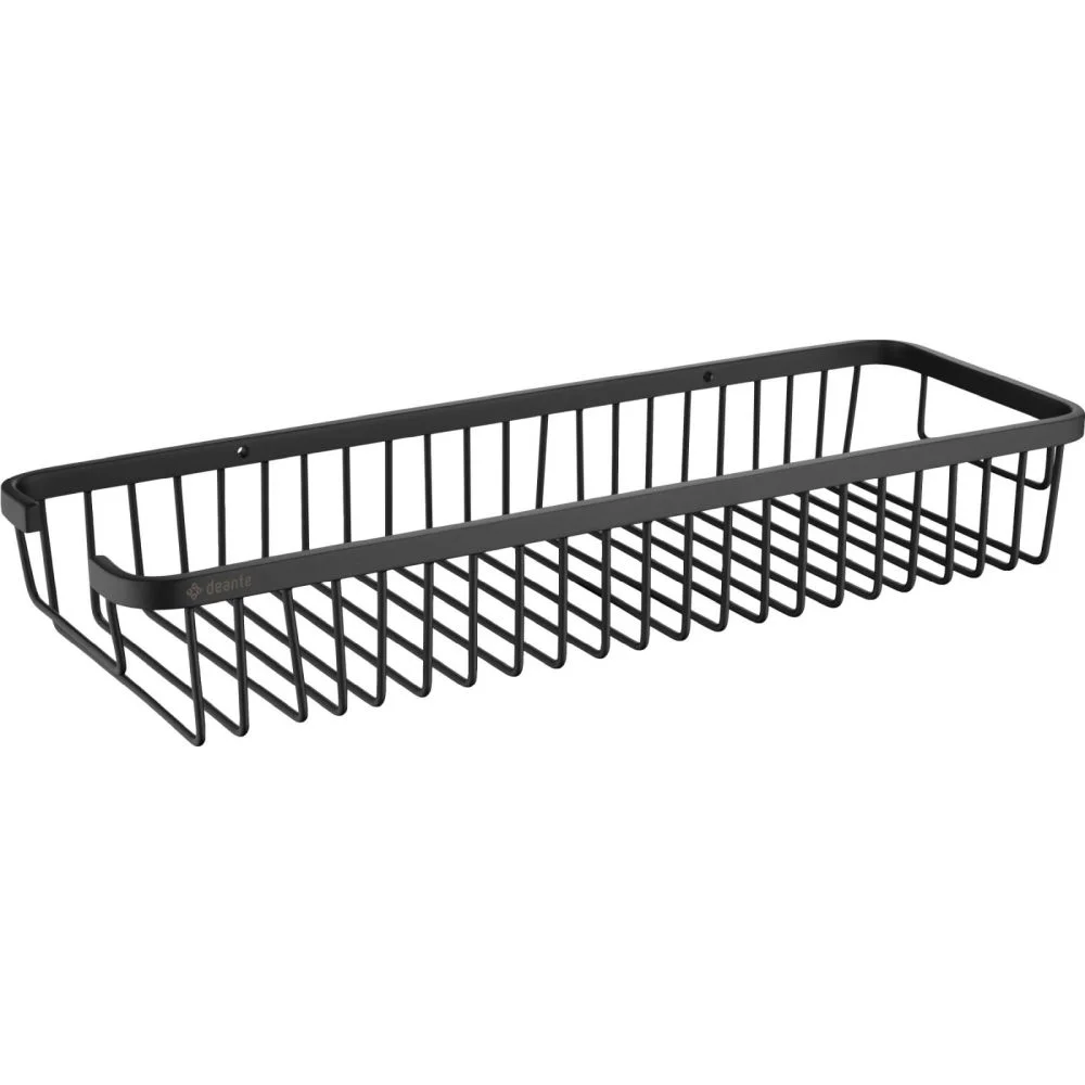 Suport accesorii dus negru mat Deante Round