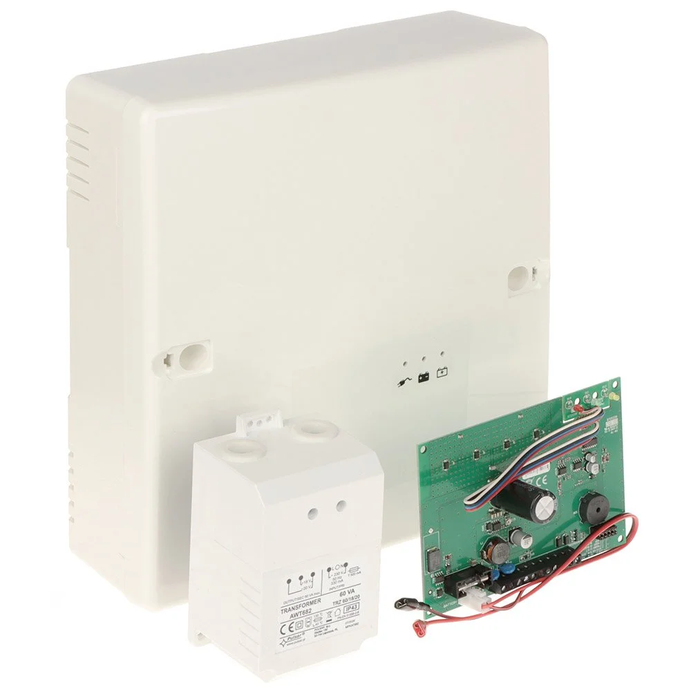 Sursa alimentare backup Satel APS-30 S, 3 A, 12 V, tamper