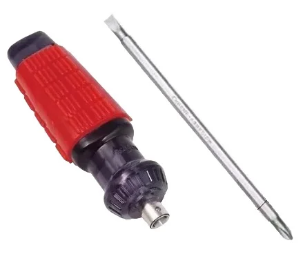 Surubelnita cu 2 capete Magnetice si maner Rosu Antialunecare