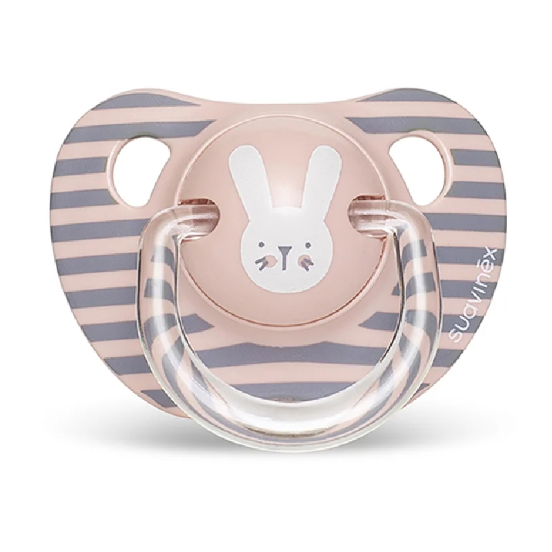 Suzeta anatomica, 6–18 luni, roz, Hygge Baby, Suavinex