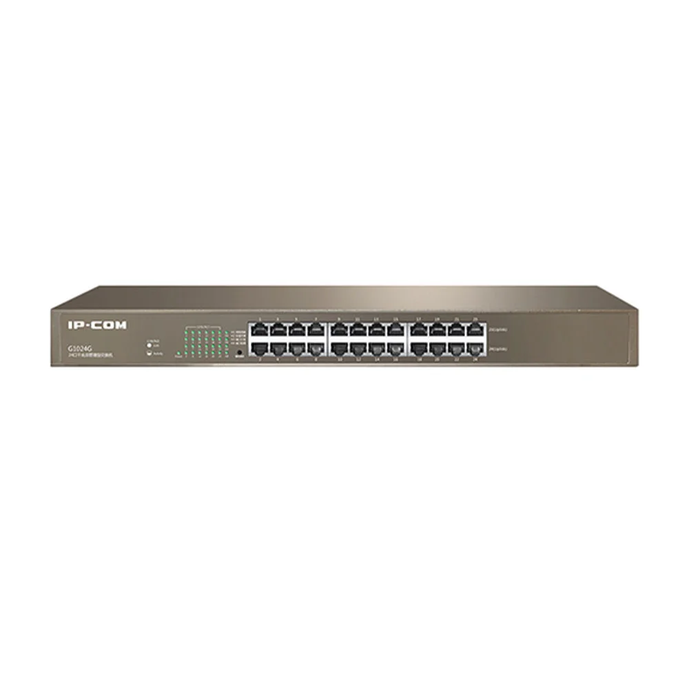 Switch 24 porturi  Gigabit IP-COM G1024G, 8000 MAC, 48 Gbps, fara management
