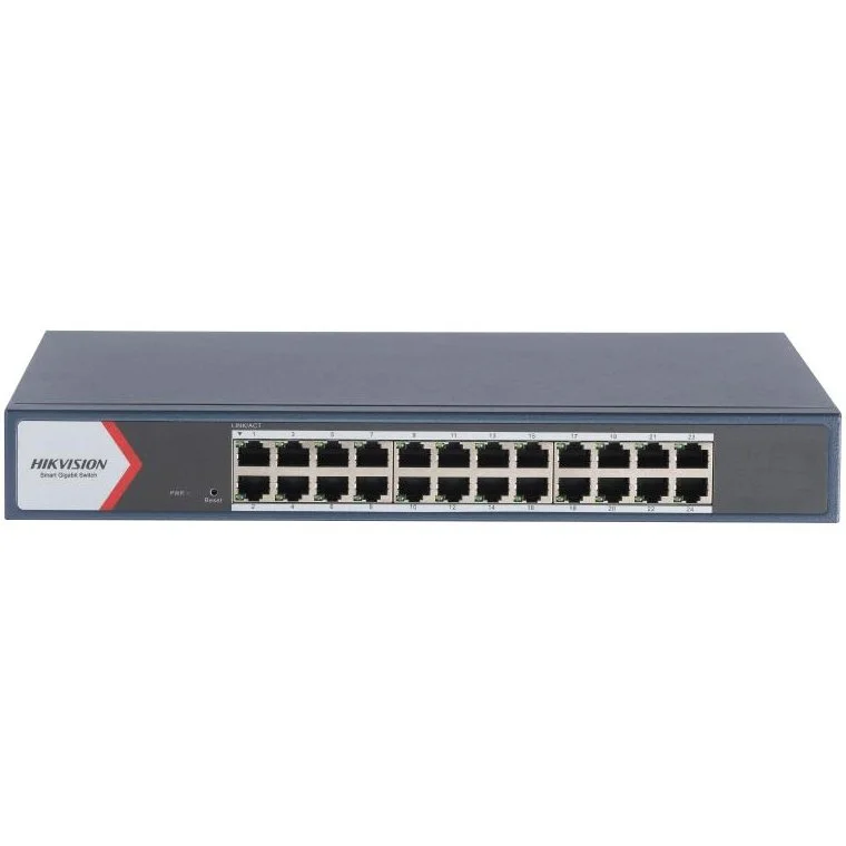 Switch 24 porturi Gigabit, SMART Management Hikvision DS-3E1524-EI