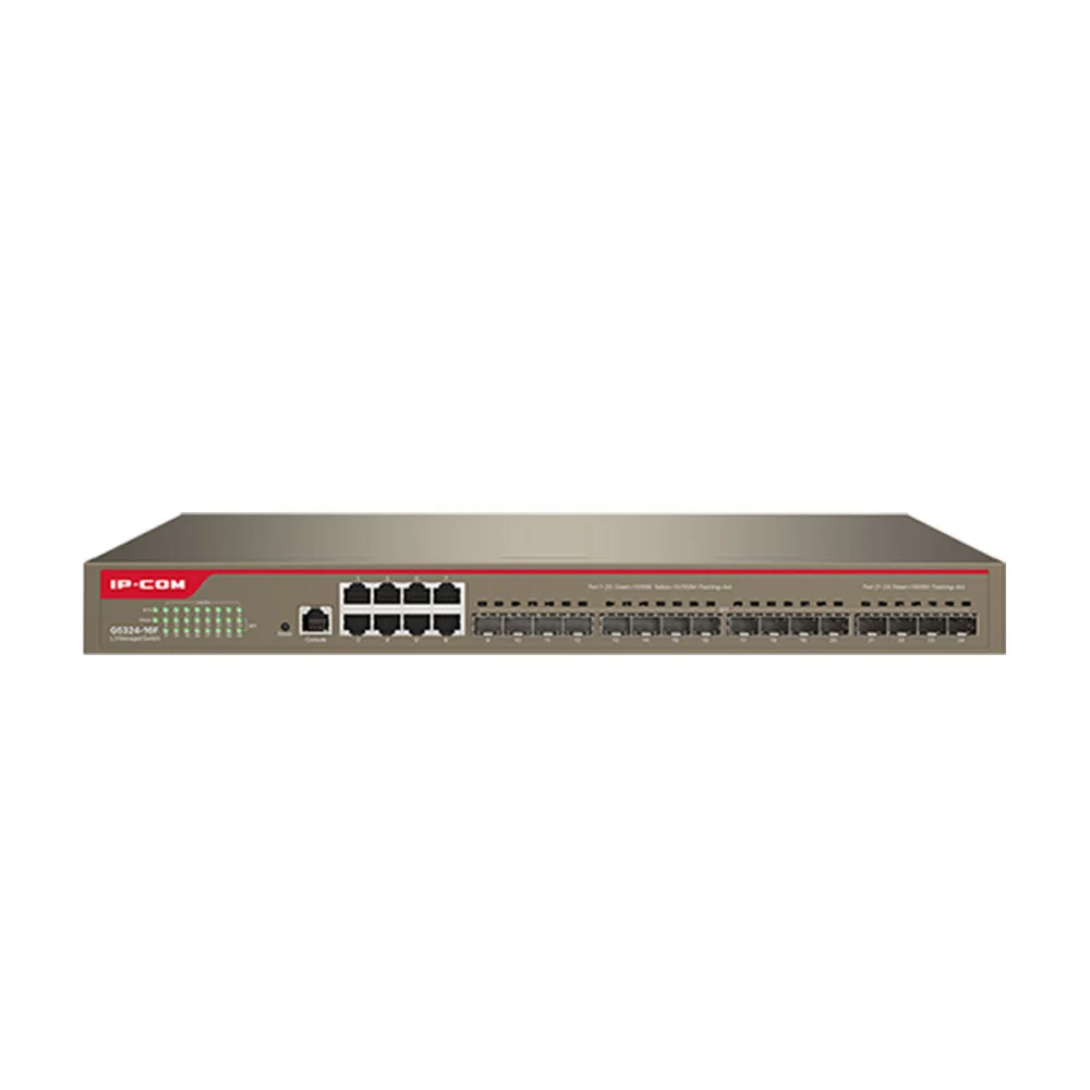 Switch cu 16 porturi SFP IP-COM G5324-16F, 5.6 Gbps, cu management