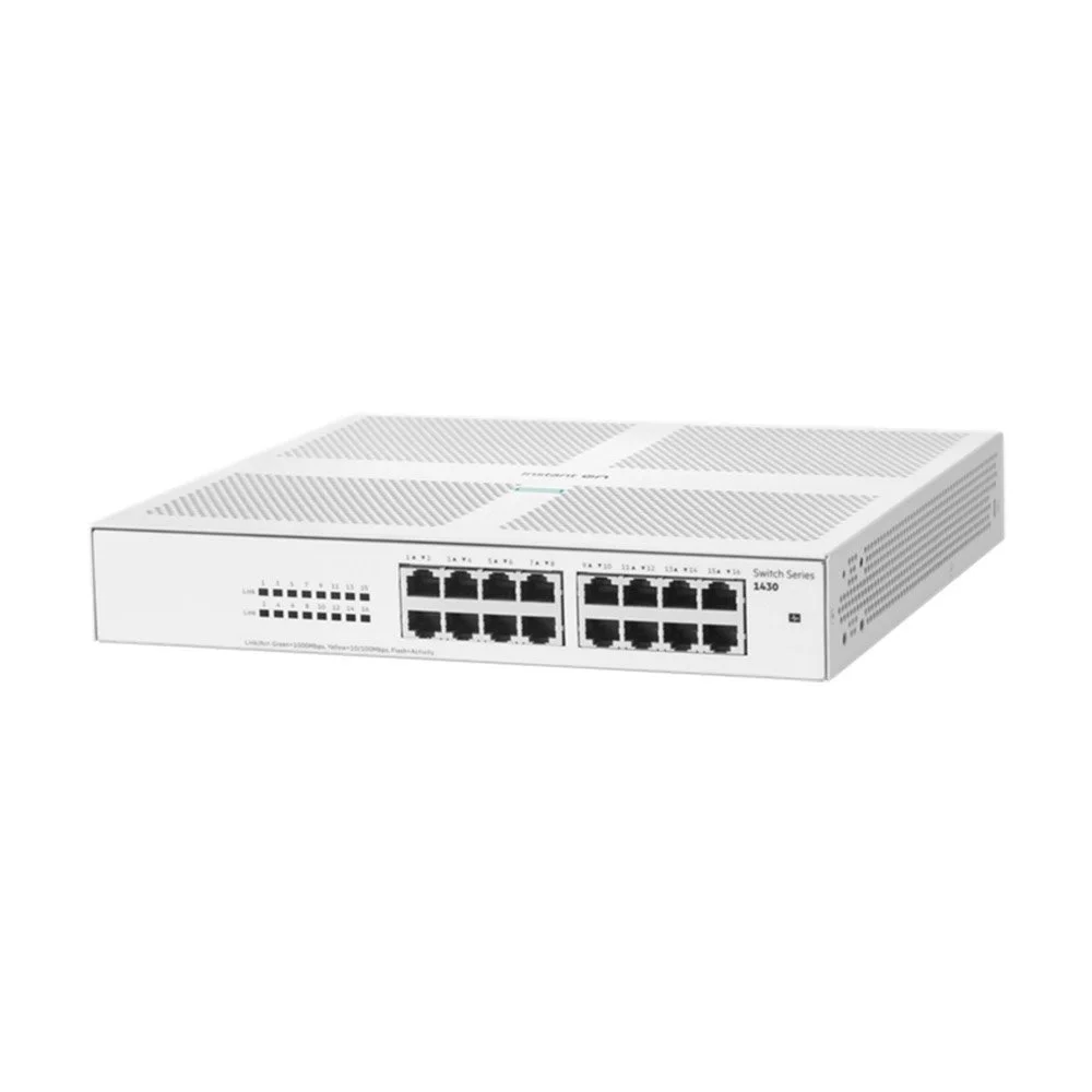 Switch Gigabit cu 16 porturi HPE Aruba R8R47A, 32 Gbps, 23.8 Mpps, fara management
