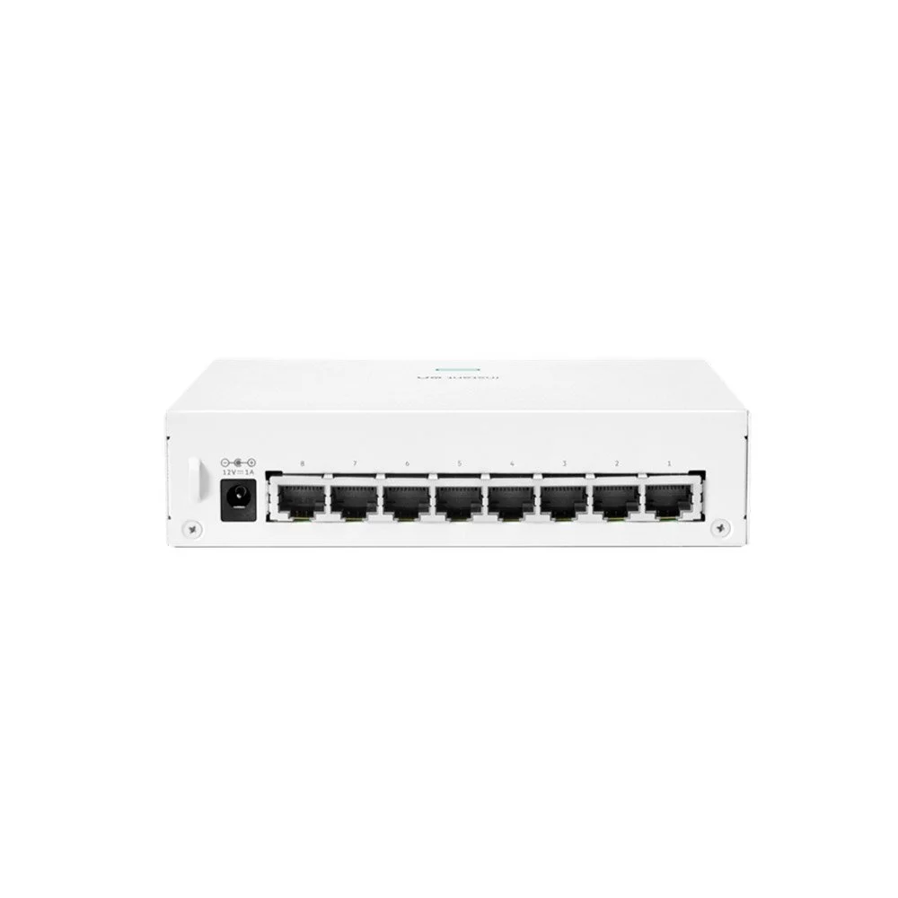 Switch Gigabit cu 8 porturi HPE Aruba R8R44A, 16 Gbps, 11.9 Mpps, fara management