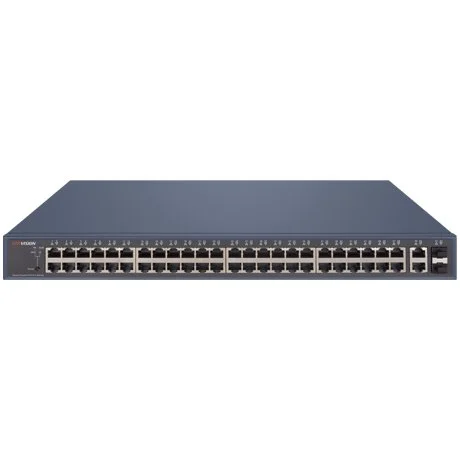 Switch HIKVISION DS-3E1552P-SI 48 porturi Gigabit PoE, 2 porturi Gigabit RJ45, 2 x SFP, SMART Management