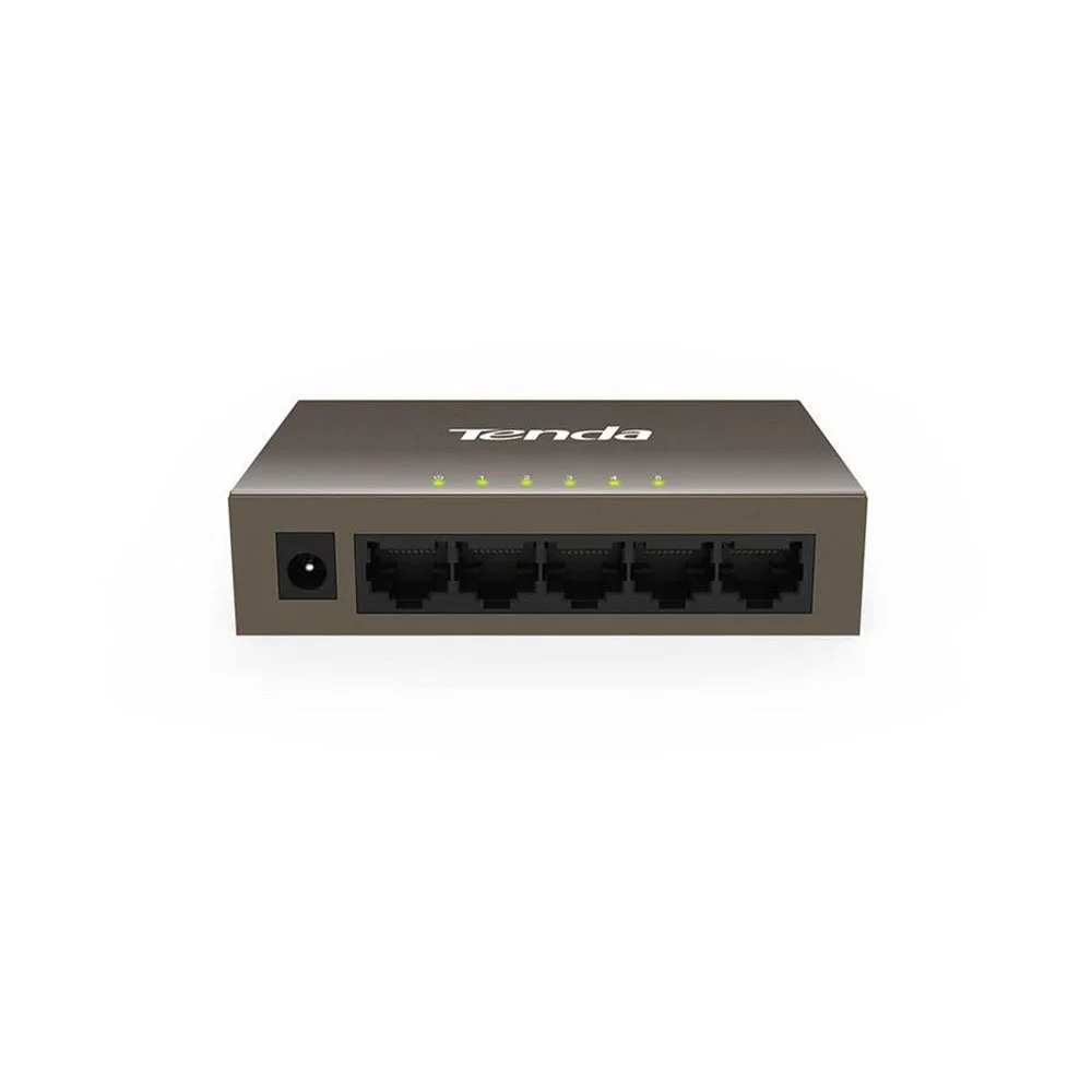 Switch Tenda TEF1005D, 5 porturi, 1 Gbps, 100 Mbps, fara management
