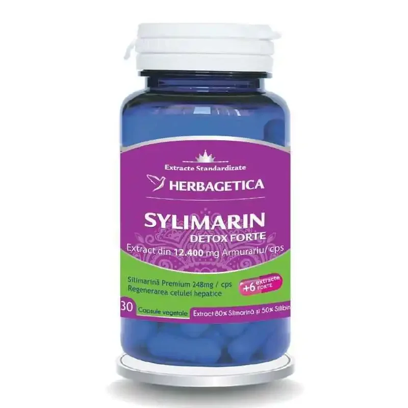 Sylimarin Complex, 30 capsule, Herbagetica