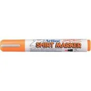 T-Shirt marker ARTLINE, corp plastic, varf rotund 2.0mm - portocaliu fluorescent