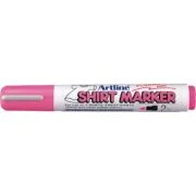 T-Shirt marker ARTLINE, corp plastic, varf rotund 2.0mm - roz fluorescent