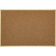 Tabla de pluta, Noki, rama lemn, 30x45 cm, prindere pe perete