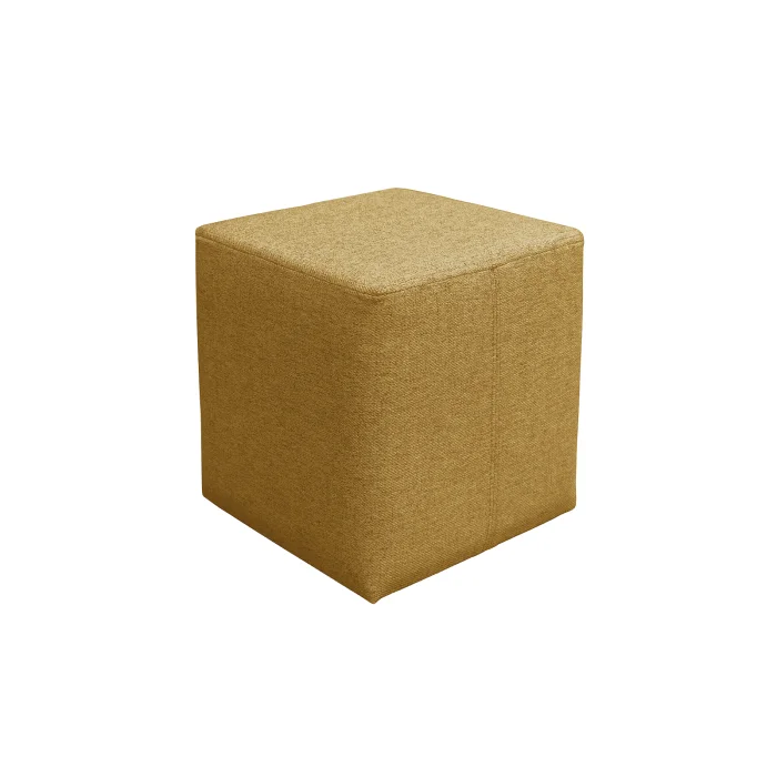 Taburet ROKA, galben, 35x35x38 cm