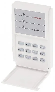 Tastatura LED Satel Integra INT-SZ-BL, iluminare albastra