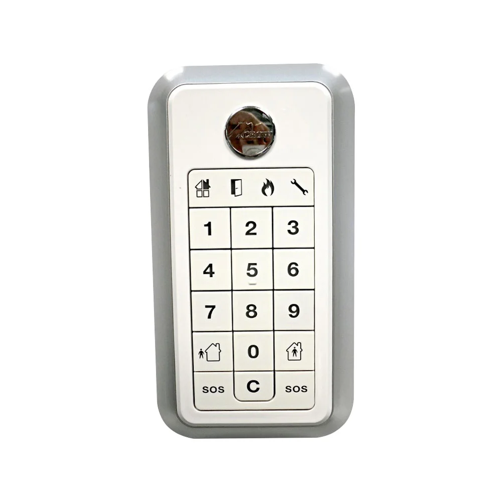 Tastatura LED wireless cu cititor de proximitate RFID Crow FW2-ICON KEYPAD, 8 taguri/coduri, 868 MHz, RF 500 m, autonomie 5 ani