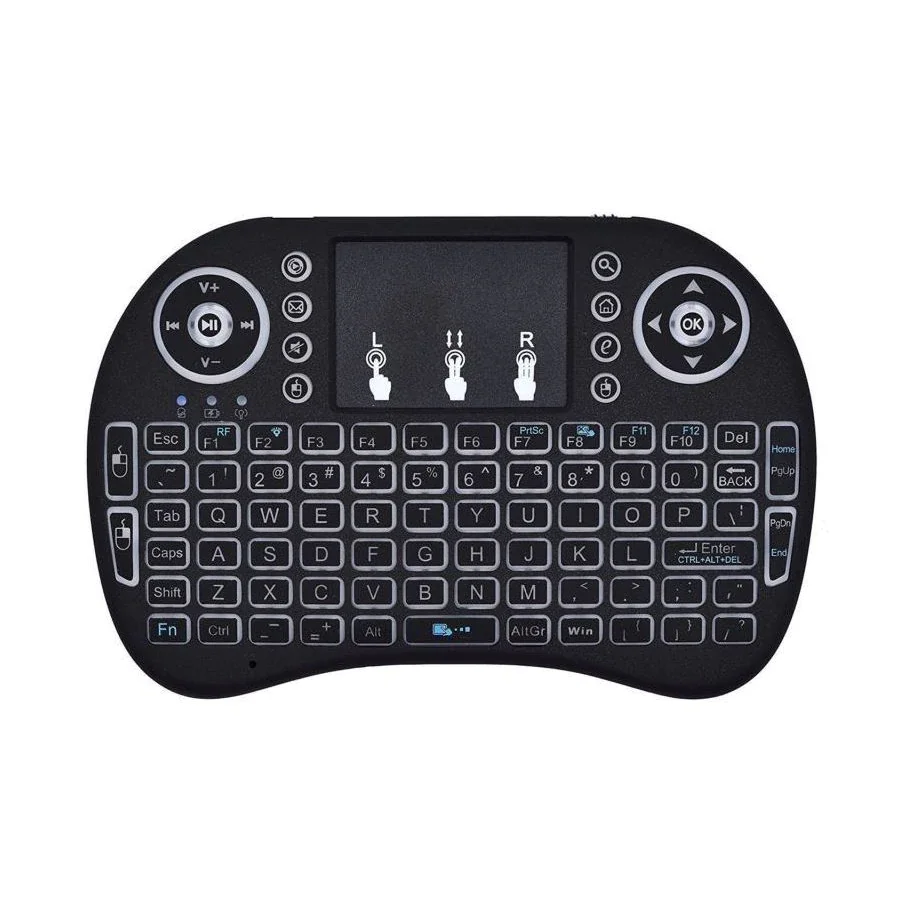 Tastatura Mini I8 Touchpad Neagra