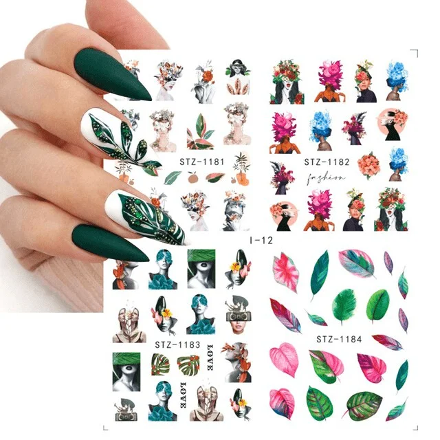 Tatuaj Decor Unghii 4 Modele I-12 - I-12 - Everin.ro