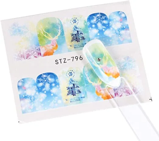 TATUAJ DECOR UNGHII IARNA STZ-796 - STZ-796 - Everin.ro