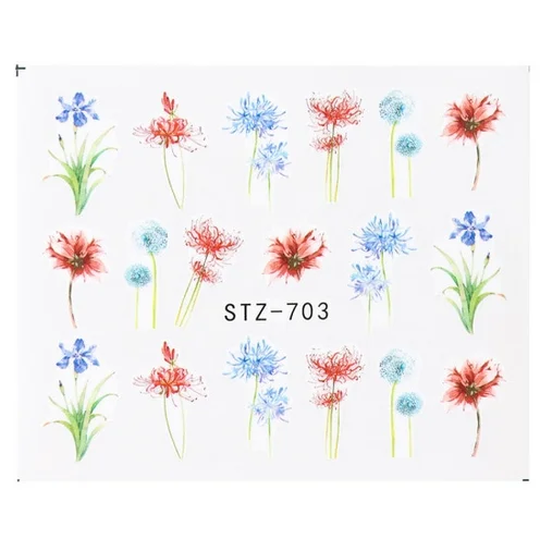 Tatuaj decor unghii STZ-703 - STZ703 - Everin.ro