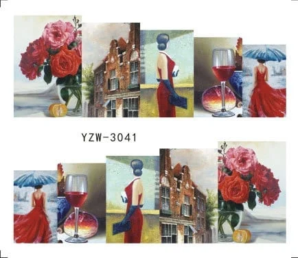 Tatuaj decor unghii YZW-3041 - YZW-3041 - Everin.ro