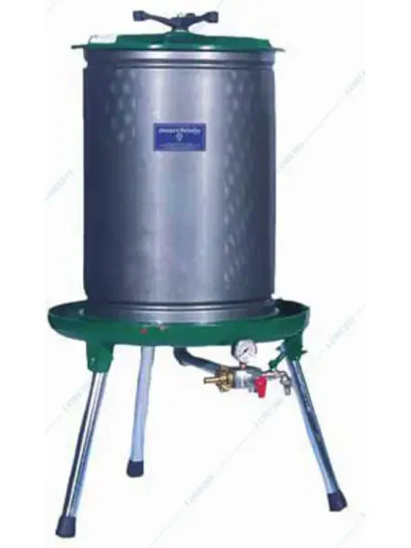 Teasc hidraulic TH90 IND, hidropresa pentru vinificatie si producerea sucurilor din fructe