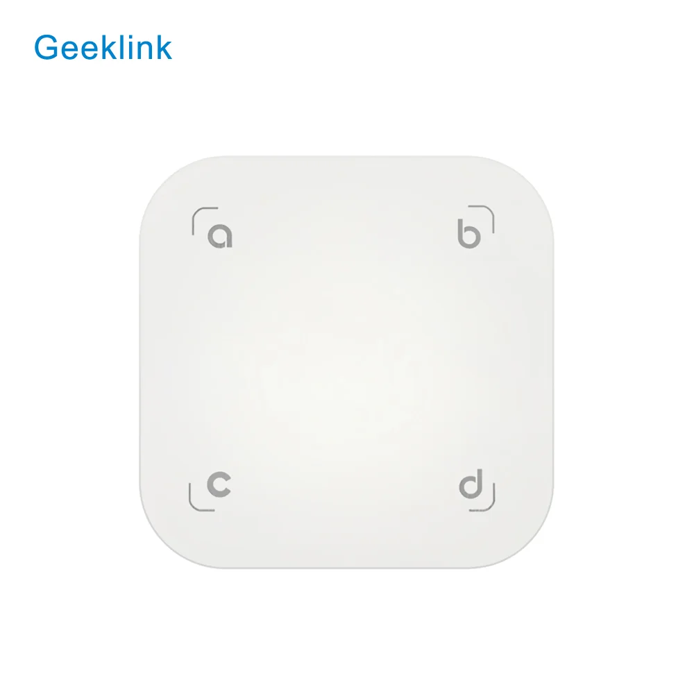 Telecomanda inteligenta touch cu 4 butoane, invatare scene Geeklink