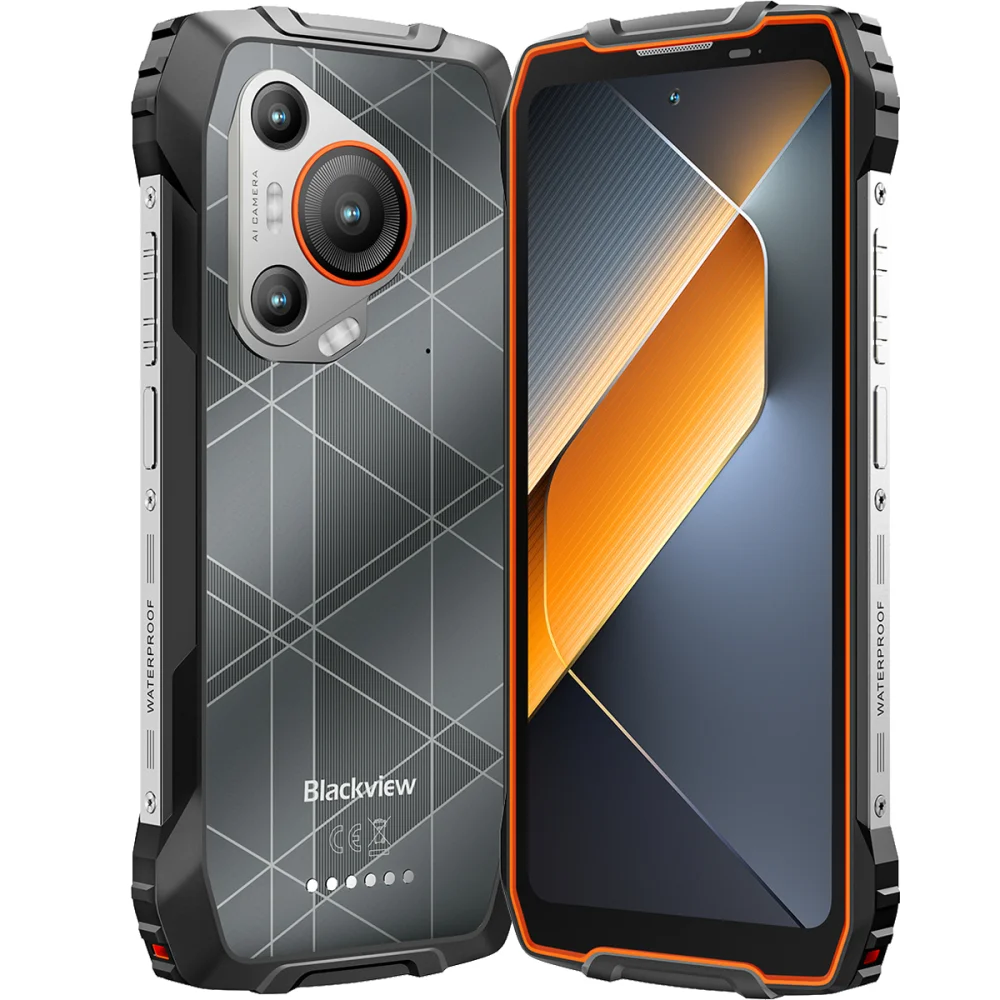 Telefon Blackview BL7000 5G 256GB Dimensity 6300 Night Vision Camera NFC Orange