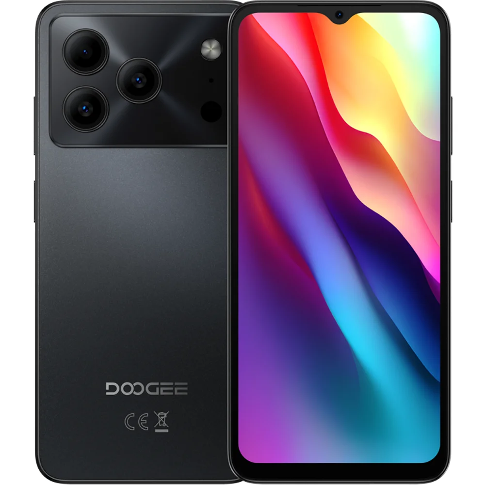 Telefon Doogee Note 56 4G 6.56-inch IPS 90Hz 64GB 6150mAh Android 16 Black