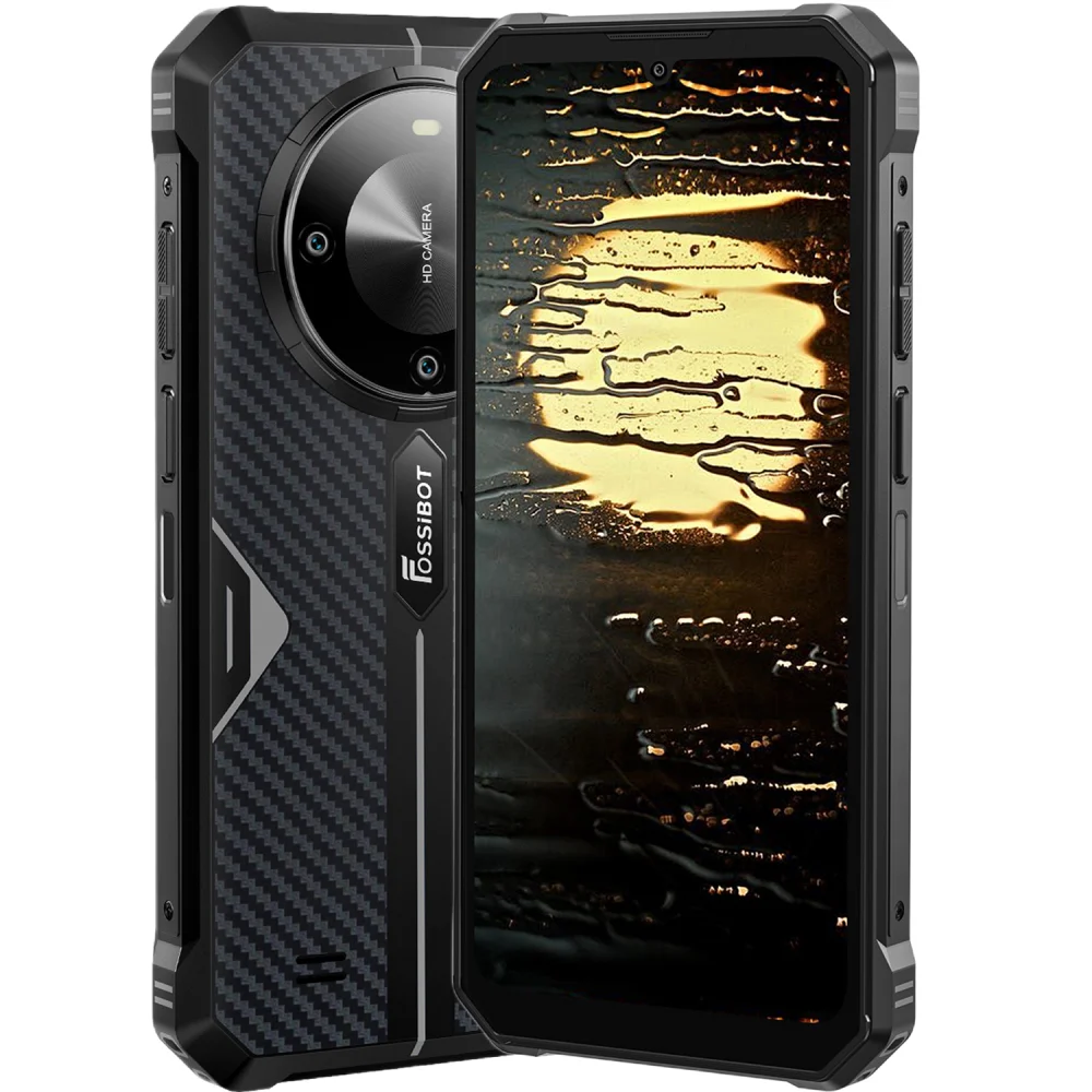 Telefon Fossibot F105 4G 64GB 10300mAh NFC Android 14 Black