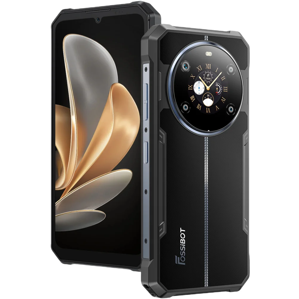 Telefon Fossibot F109 Blue 5G Dimensity 6300 256GB 10600mAh NFC Android 14