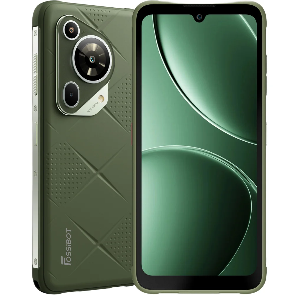 Telefon Fossibot F112 Pro Slim 5G 256GB 7150mAh NFC Android 14 Green