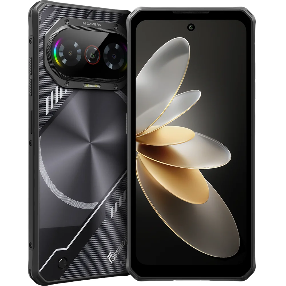 Telefon Fossibot F114 4G 12GB RAM 128GB RGB 5000mAh NFC IP68 IP69K Android 15