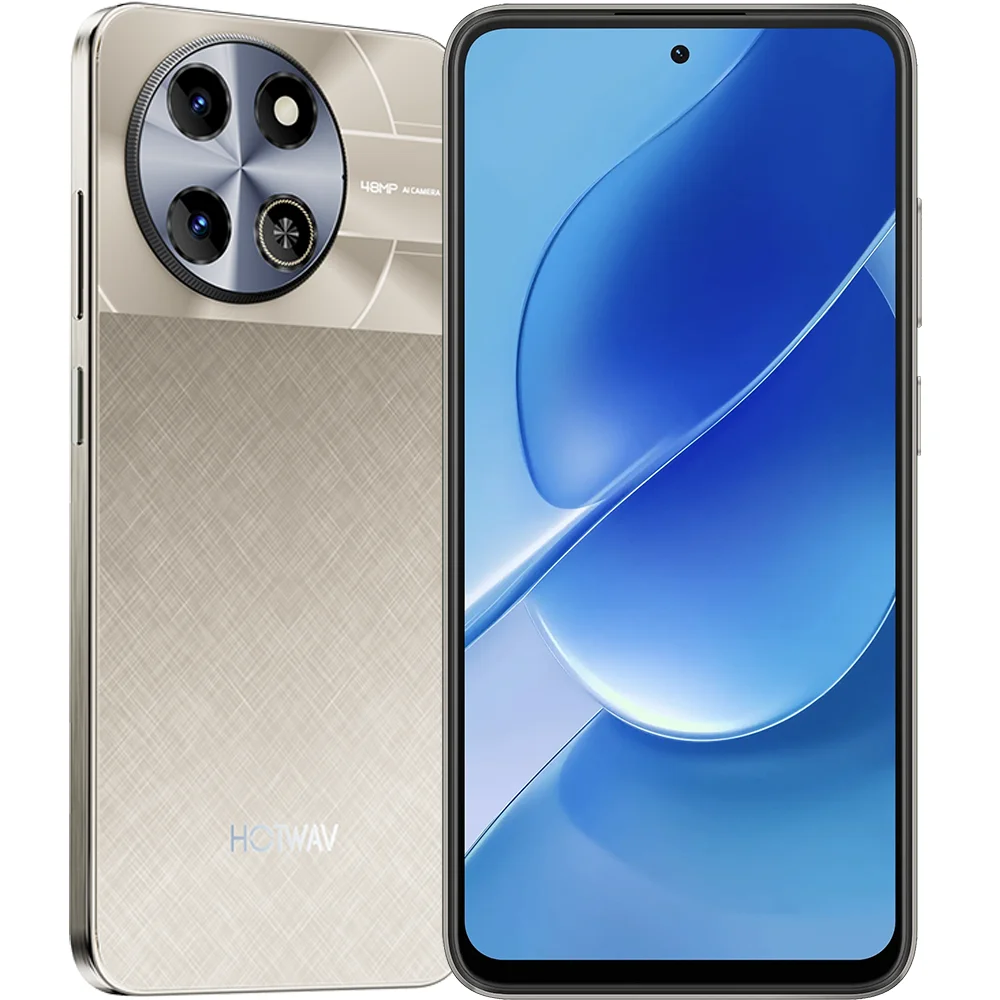 Telefon Hotwav Note 18 GT 4G 256GB 7.2-inch 120Hz 6200mAh NFC Android 15 Gold