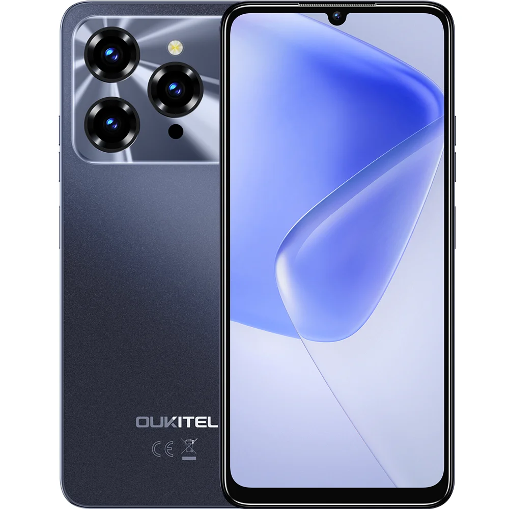 Telefon Oukitel C6, 5G, Dimensity 6300, 256GB, 5150mAh, Android 15, Black