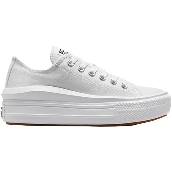 Tenisi femei Converse Chuck Taylor All Star Move OX 570257C, 41, Alb