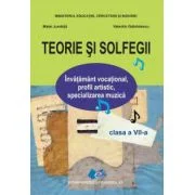 Teorie si solfegii, clasa a 7-a - Matei Jurebita