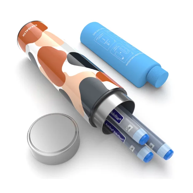 Termos portabil insulina 2-3 stilouri Kekhealth Odyssey Compact, Haven