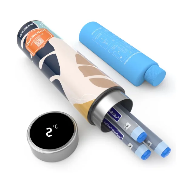 Termos portabil pentru insulina, capacitate 1 stilou, Disoncare Odyssey Smart, Monstera
