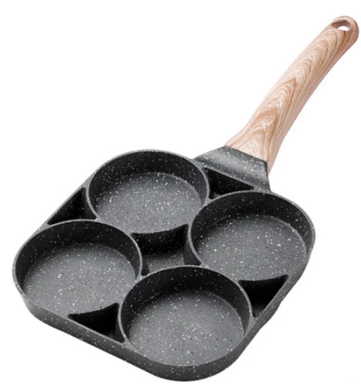 Tigaie antiaderenta cu 4 compartimente in forma de cerc BS