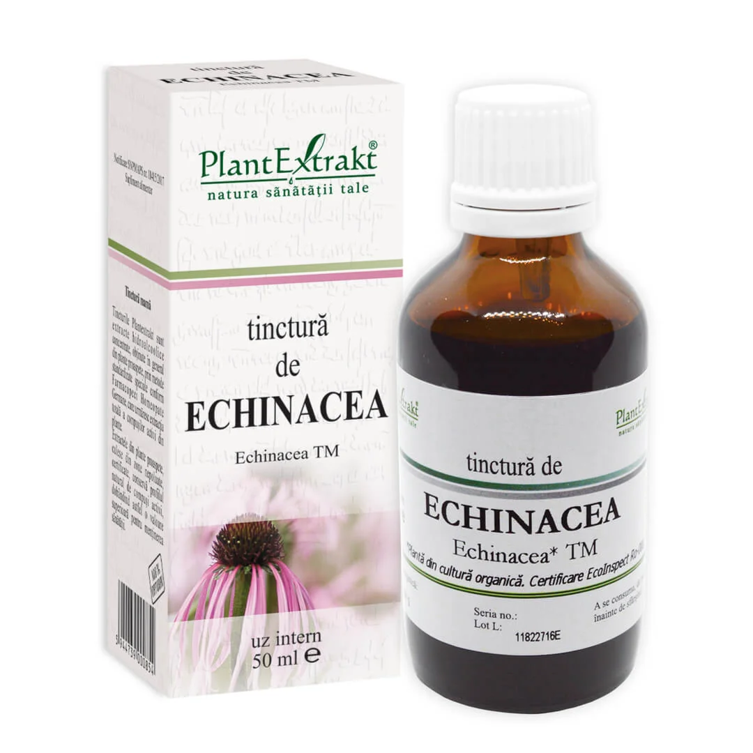 Tinctura de Echinacea, 50 ml, Plant Extrakt