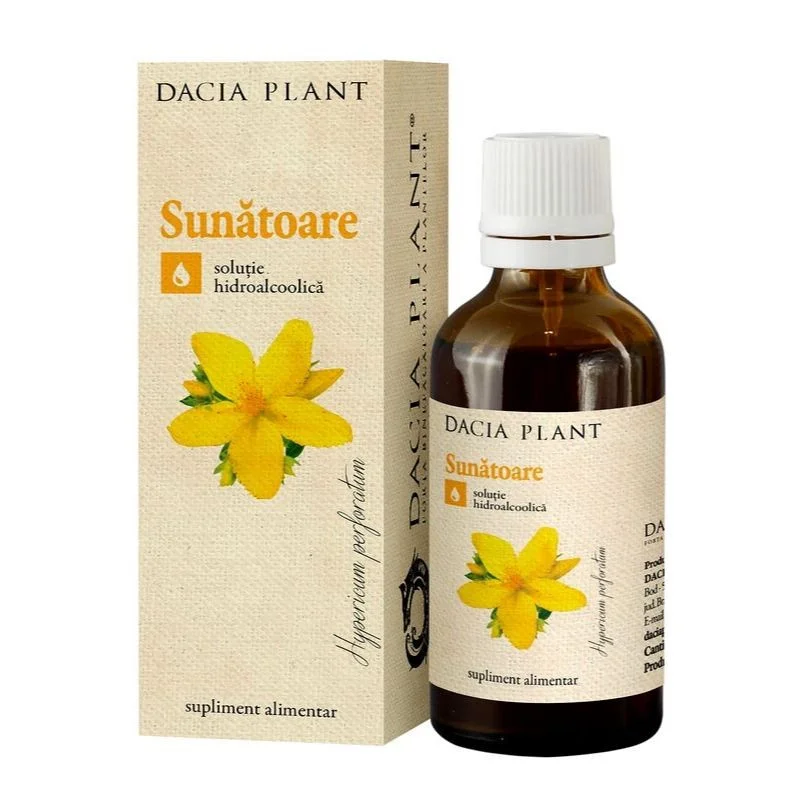 Tinctura de sunatoare, 50ml, Dacia Plant