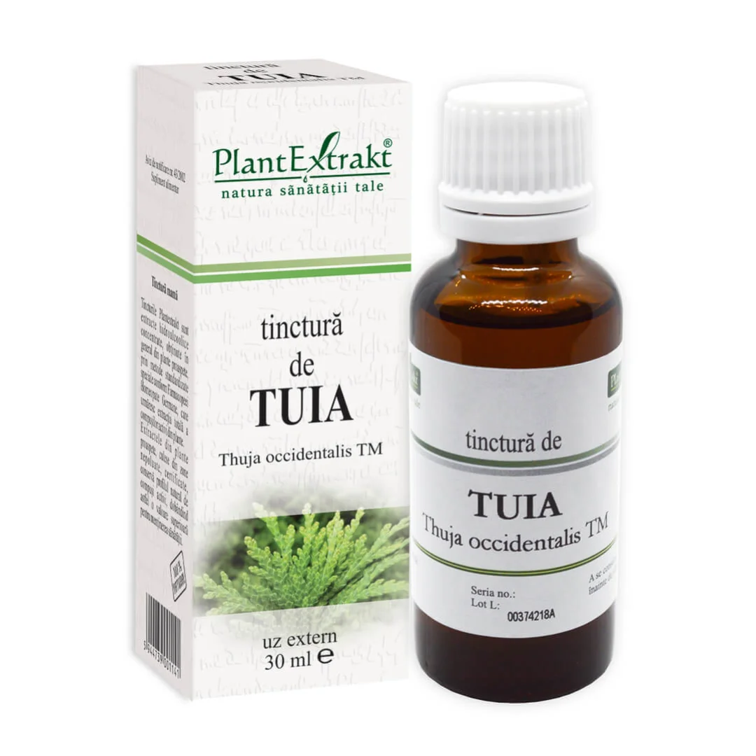 Tinctura de Tuia, 30 ml, Plant Extrakt