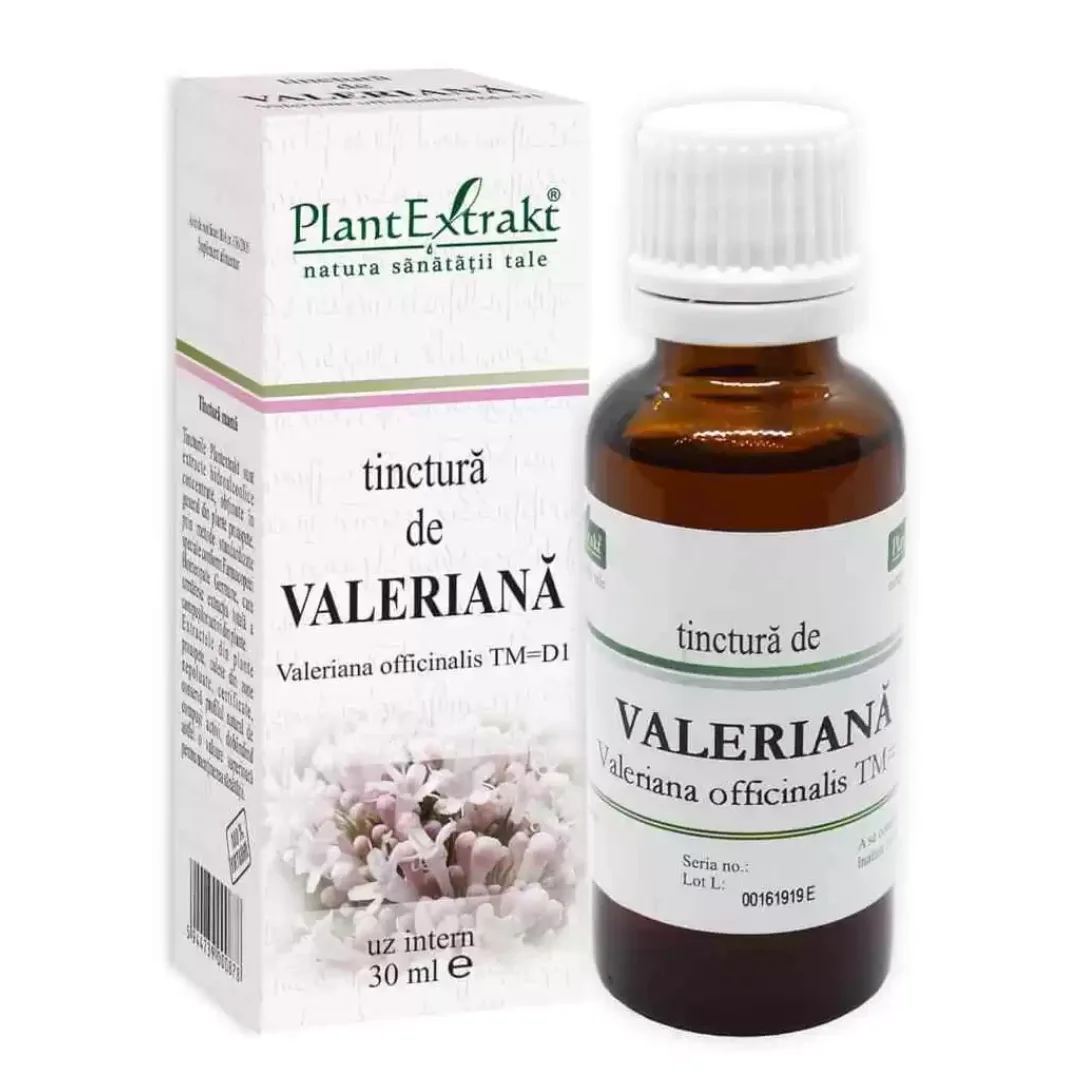 Tinctura de Valeriana, 30 ml, Plant Extract