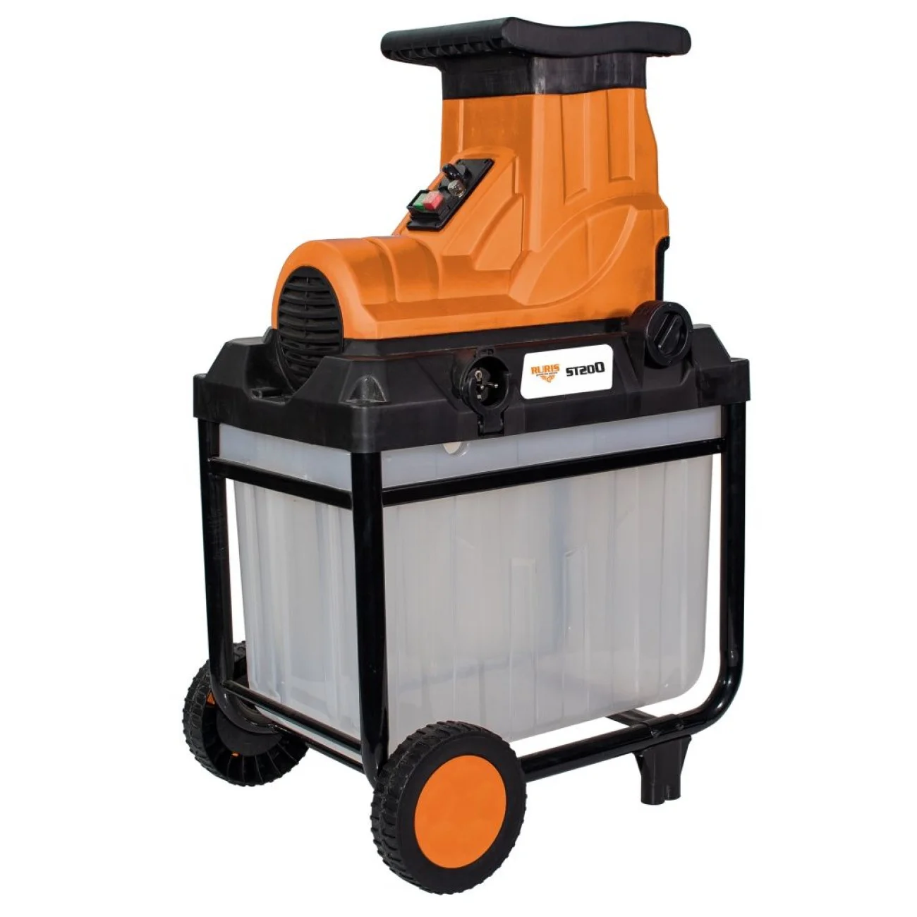 Tocator crengi si resturi vegetale, Putere 2800 W ,RURIS ST200