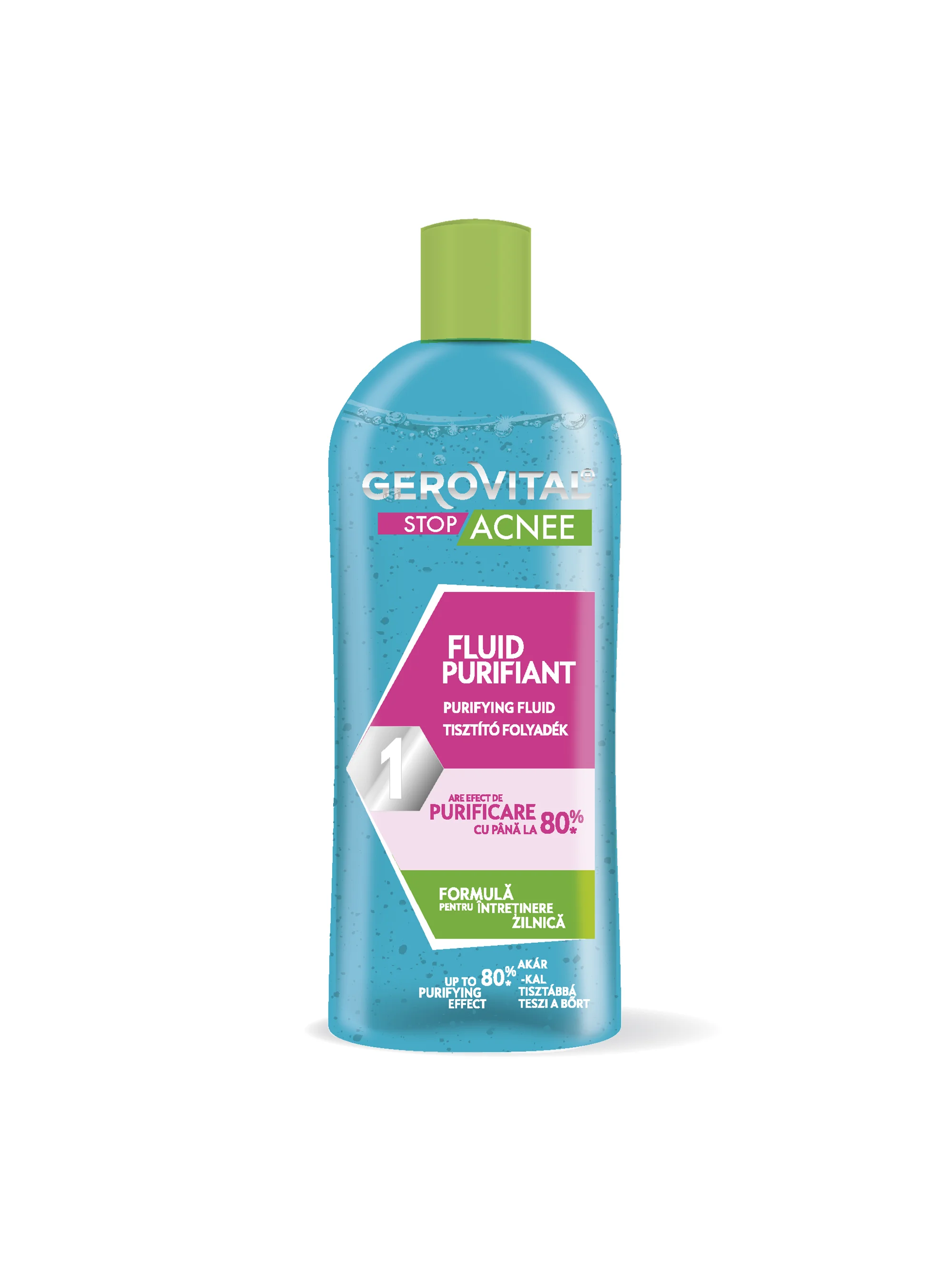 Toner Purifiant Pentru Ten Cu Tendința Acneică, Gerovital Stop Acnee, 150 Ml