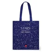 Tote bag din bumbac 38 x 42 cm - Stele, Legami